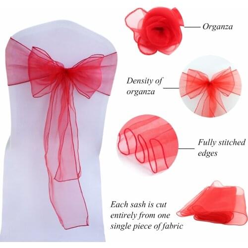 10pcs Chair Sashes Wedding Decorations Fiestas Banda Lentejulas Doradas Para Las Sillas Wedding Decoration Sashes Chair Banquet