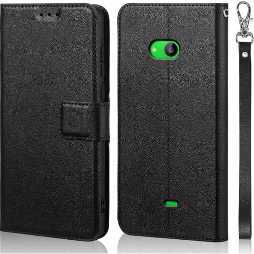 Shockproof magnetic Case for Microsoft Nokia Lumia 535 Phone Case flip leather Case Mobile silicone Shell Cover with card slots