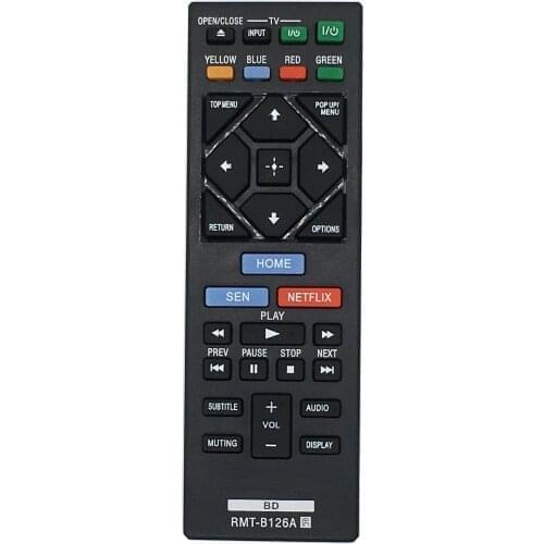 FOR SONY DVD player remote control RMT-B126A BDP-S6200 S6700 S5500