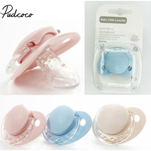 Pudcoco 0-36 Months Pacifier Newborn Kids Baby Boys Girl Dummy Nipples Food-grade Silicone Pacifier Orthodontic Soother 2020