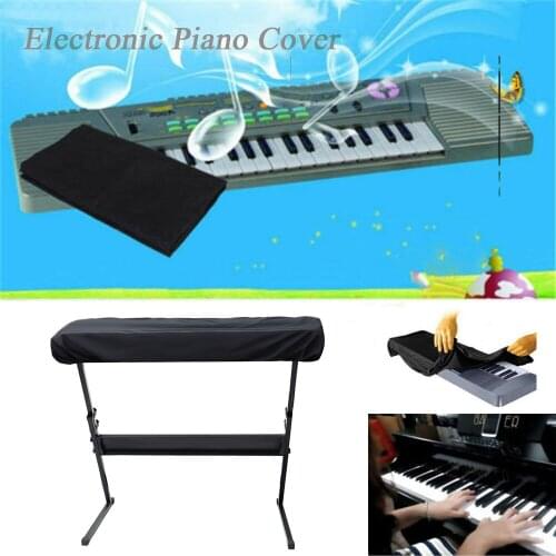 Adjustable 61/88 Keys Electronic Piano Cover Keyboard Instrument Cover waterproof Dirt-Proof Protector