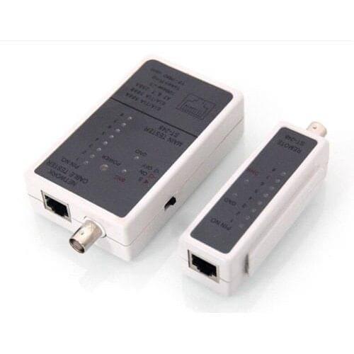 RJ45 Network Cable Tester Cable Wire Phone Network Toner BNC Tracer Tester Tracker