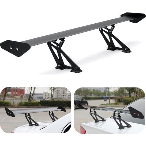 Universal Car Spoiler Rear Wing for Hatchback Auto GT Rear Trunk Wing Aluminum Racing Sport Spoilers for Golf VW Honda Fit