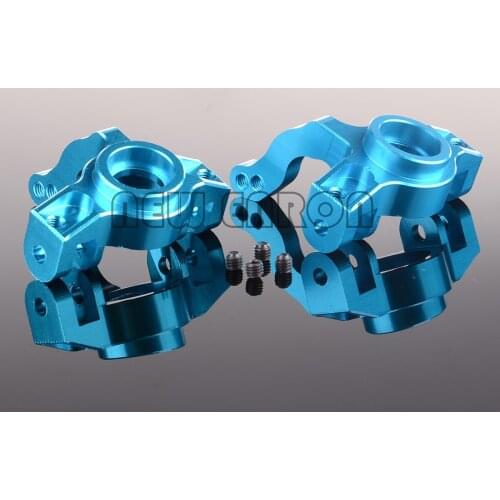 1:10 RC 2Pcs CNC Aluminium Front Steering Knuckle Arm AX31110 For Rc Crawler Car Part 1/10 Axial Racing Yeti Rock Racer AX90026