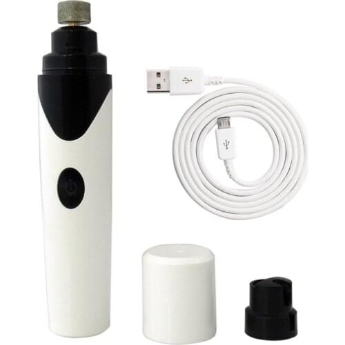 1PC New USB Electric Cat Paws Nail Cutter Rechargeable Pet Nail Grinder Dog Nail Clippers Painless Grooming Trimmer