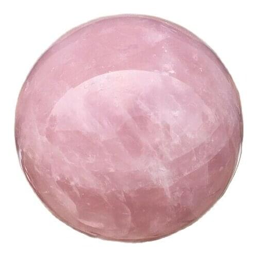 Natural Pink Rose Quartz Ball Crystal Ball Heals 1PC