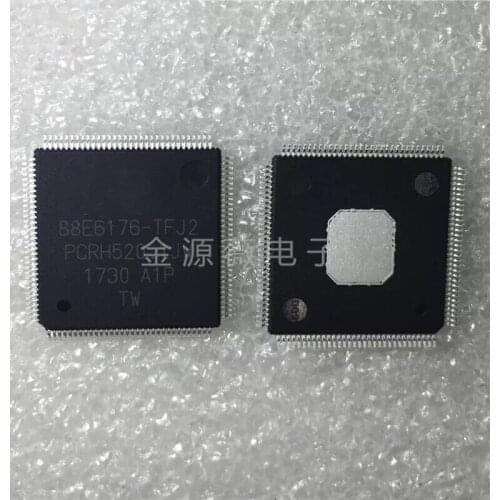 2PCS~10PCS/LOT 88E6176-TFJ2 88E6176-A1-TFJ2C000 QFP New original