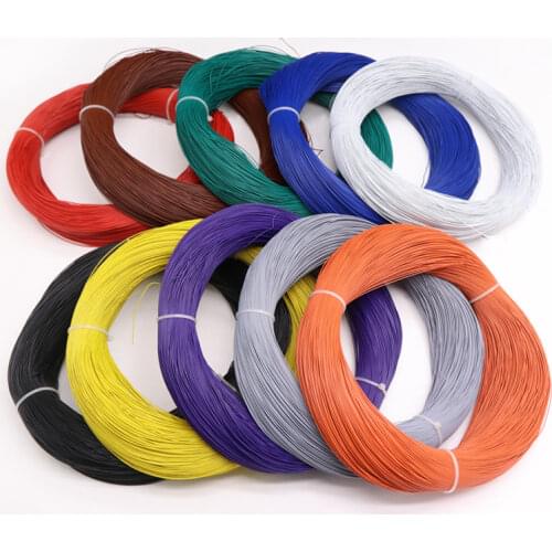 5M/10M UL1571 32/30/28/26AWG PVC Electronic Wire Flexible Cable Insulated Tin-plated Copper Environmental LED Line Colorful