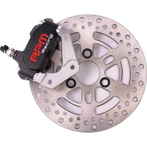 Motorcycle Brake Caliper Brake Pump Adapter Bracket 200mm+ Brake Disc For Yamaha Aerox Nitro BWS 100 JOG 50 rr Brake Caliper Kit