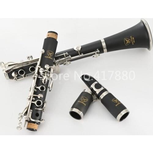 MARGEWATE MCL-200 Bb Clarinet 17 Keys Bakelite Musical Instrument with Case Accessories New Arrival Free Shipping