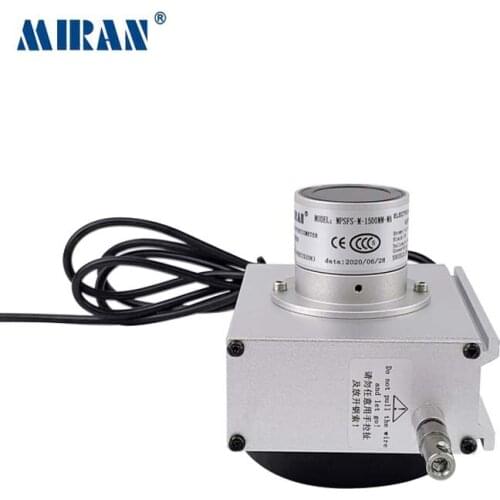 Miran Draw Wire Position Sensor MPSFS-M Waterproof Displacement Transducer New Type Underwater Used High Quality Linear Encoder