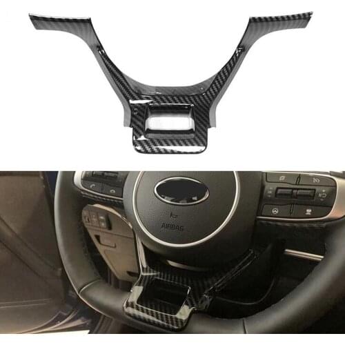 New Car-styling For Kia K5 2020 Car Steering Wheel Decoration Cover Trim Sticker ABS Interior Car Accessories
