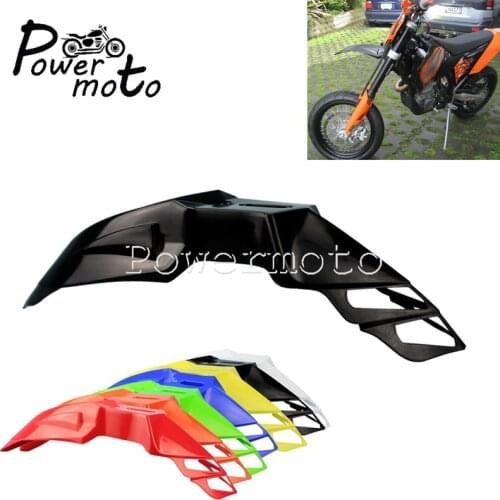 Supermoto Front Fender Universal Front Mudguard EVO Dirt Racing Bike Splash Cover for Kawasaki Yamaha Suzuki