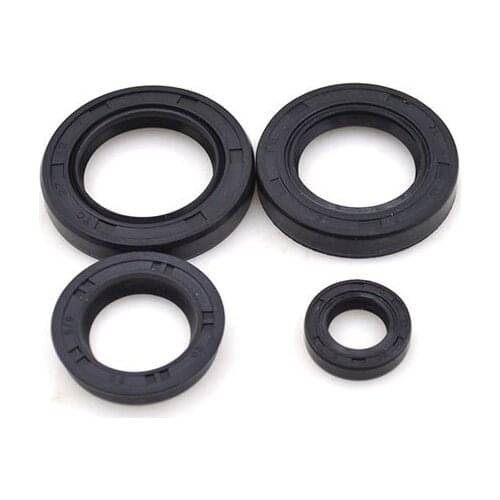 Motorcycle Full Complete Engine Oil Seal Rubber Gear Shaft Seal For Honda CH 125 CH125 SPACY ELITE