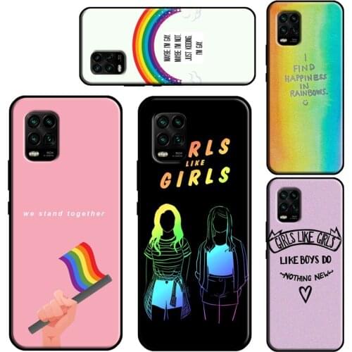 Gay Lesbian LGBT Rainbow Phone Case For Xiaomi Mi 10T Pro 9 10 11 Lite Ultra A3 POCO F3 F1 F2 M3 Pro X3 Soft Cover