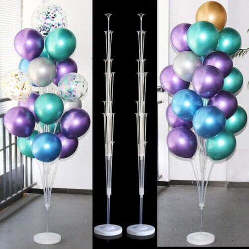 1/2set Balloons Stand Balloon display support stick Birthday party decorations kids ballon arch baloon accessories wedding decor