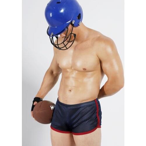 New man Arrow pants mens beach shorts quick-drying shorts breathable loose boxers low waist casual pants underwear male Summer