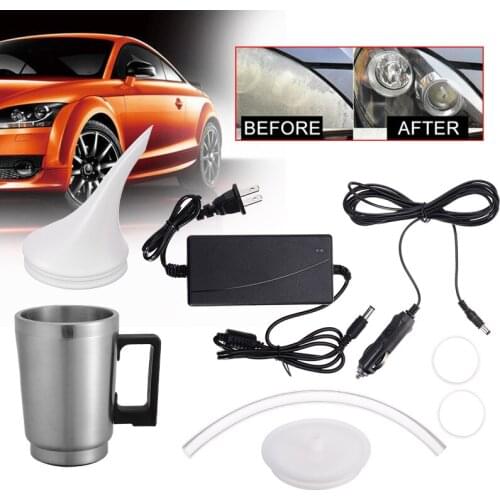 Universal Car Headlight Refurbished Electrolytic Atomized Cup Headlamp Repair Tool 500ML Car Heating Cup Accessories
