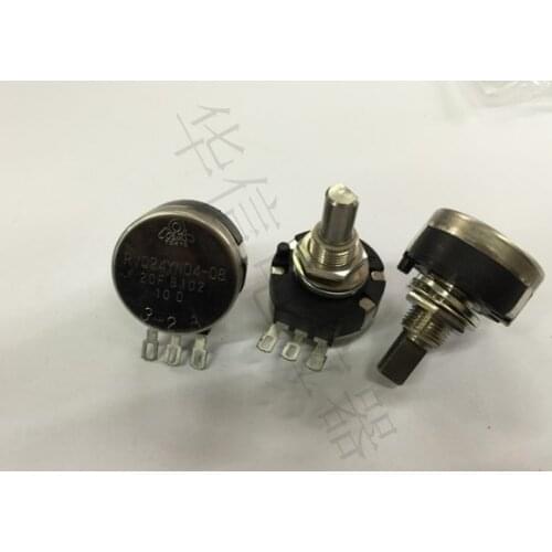 [VK] Original TOCOS RVQ24YN04-08 20F B102 1K B1K import single long life potentiometer switch