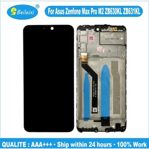 For Asus Zenfone Max Pro M2 ZB631KL ZB630KL LCD Display Digitizer Touch Panel Screen Assembly Replacement
