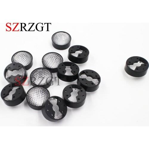 100Sets/lot 23mm Bead Surface High quality Led Lens 60 Degree black Holder +Lens For 1w 3w 5w High power led