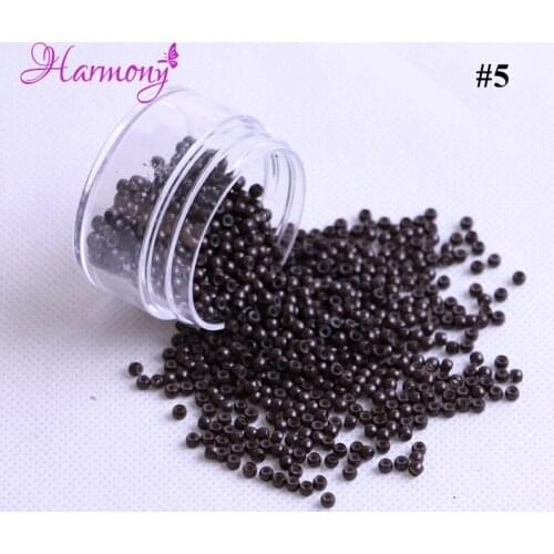1000pcs Nano Cooper Micro Rings Beads 2.9mm Human Hair Nano Micro beads Ring For Nano Tip Hair Extension 7 Color Opti