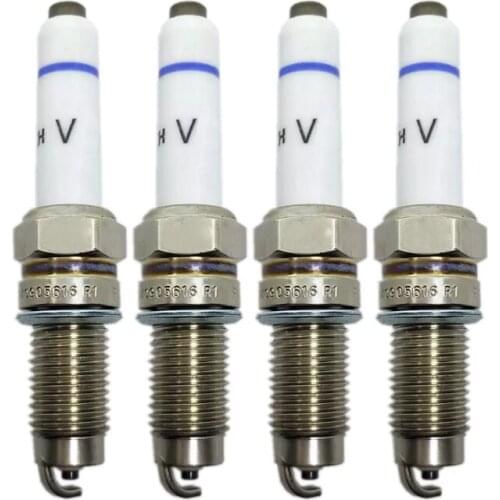 4pcs 04C905616 0241140516 Brand New Spark Plug For VW GOLF RAPID Golf 1.6 Bora Jette Skoda C-TREK Sagitar Citigo Yeti Seat Mii