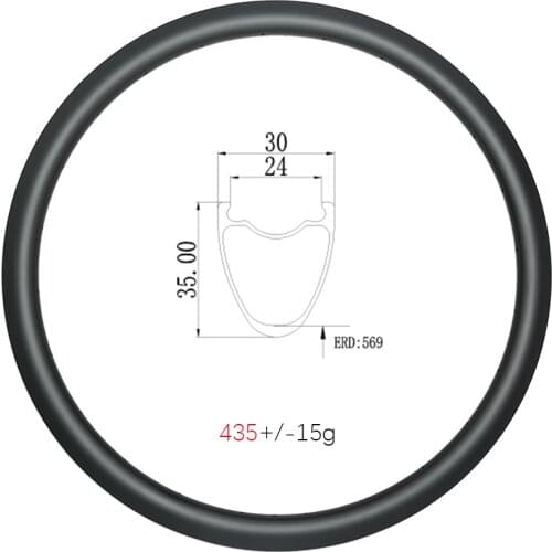 700C 35mm deep All Road Gravel Carbon Rim Disc Tubeless Clincher HOOK 30mm wide 24mm inner CycleCross carbon circel UD 3K 12K
