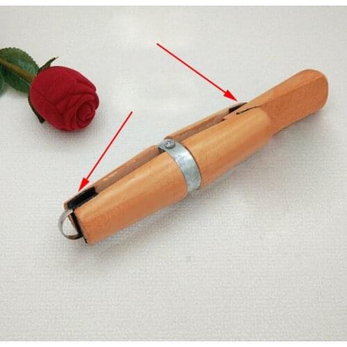 97QE Wood Ring Clamp Jewelers Holder Jewelry Making Hand Tool Benchwork Professional