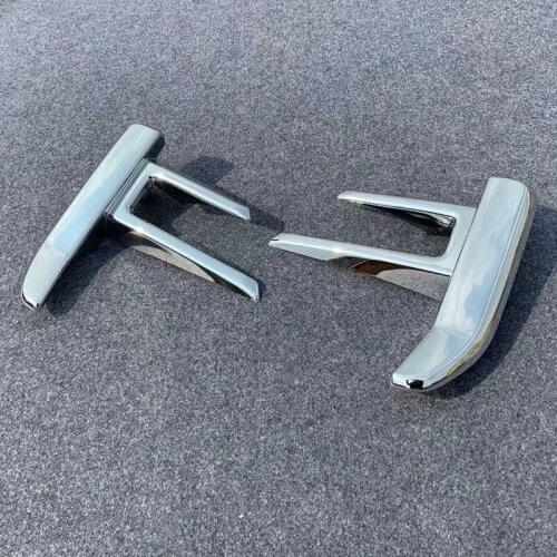 For Toyota Raize 2020 2021 ABS Chrome Rear Fog Light Lamp Cover Tail Foglight Frame Protector Exterior Car Styling Accessories