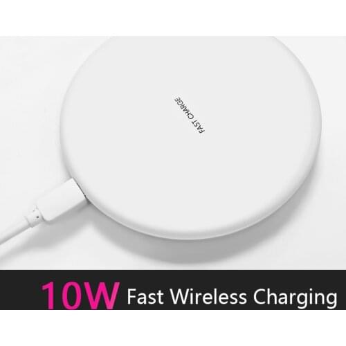 Qi Wireless Charger For iPhone11 8 Plus USB Wireless Charger 10W Fast Charging for Samsung Galaxy S20 Plus S8 Note 9 Huawei LG