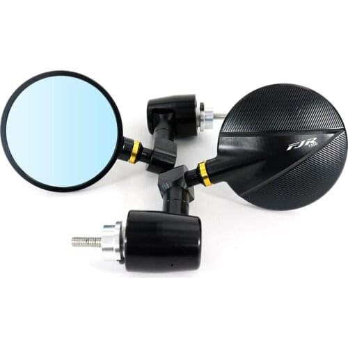 For YAMAHA FJR1300 2001-2019 FJR1300 Motorcycle CNC Aluminum Handle Bar Rearview Side Mirrors Bar End Mirror