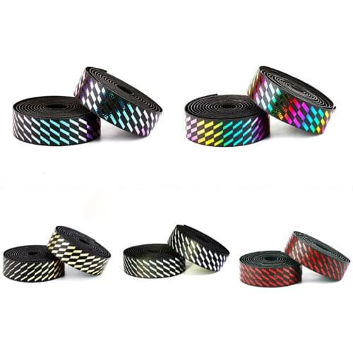 Road Bike Bar Tape High Quality Vibration Damping Anti-Vibration EVA PU Handlebar Tape Anti-slip Racing Bicycle Handle Bar Tape