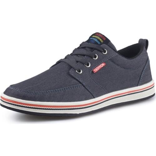 New Men Shoes Outdoor Flat Denim Sports Wild Skateboarding Shoes Men Slippers Tide Canvas Shoes Sneakers Large Size