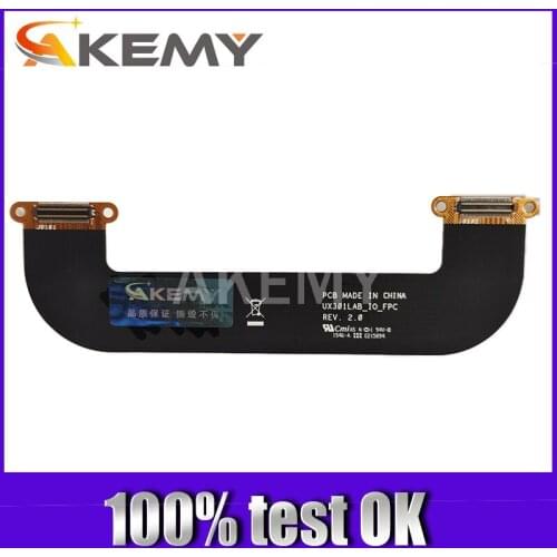 Original For ASUS UX301 UX301L UX301LA USB AUDIO SSD IO FPC CABLE test good free shipping