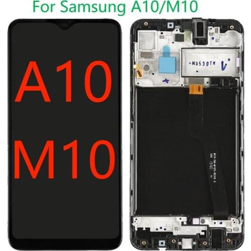 Original 6.2" LCD For Samsung Galaxy A10 A105 M10 SM-A105F A105F/DS Display With Frame Touch Screen Assembly