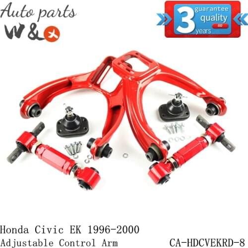 Control Arm For Honda Civic EK 96-00 Suspension Oscillating Arm & Dog Bone Rear Adjustable Control Arm