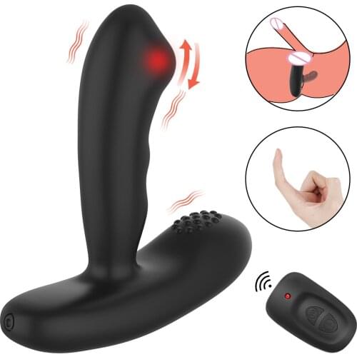 Waterproof USB Black Power Battery Rechargeable ABS Handheld Strong Speed Prostate Other Massager Products for Men