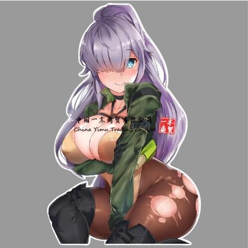 Japanese Anime High School DxD Xenovia Quarta Car Styling Suitable for refrigerator wall skateboard, mobile phone paste