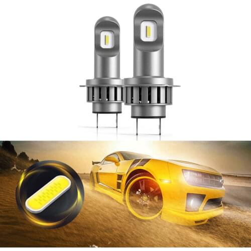 H7 Led Headlights 6000K Mini Lights for Car 50W Bulbs Universal Super Bright CSP Lamp for Automobiles Luces Led Para Automobiles