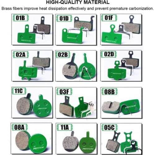 MOTSUV 1 Pair Ceramics Bicycle Disc Brake Pads For SRAM AVID SHIMANO XTR SAINT MAGURA NUTT MTB Hydraulic Disc Brakes Bike Parts