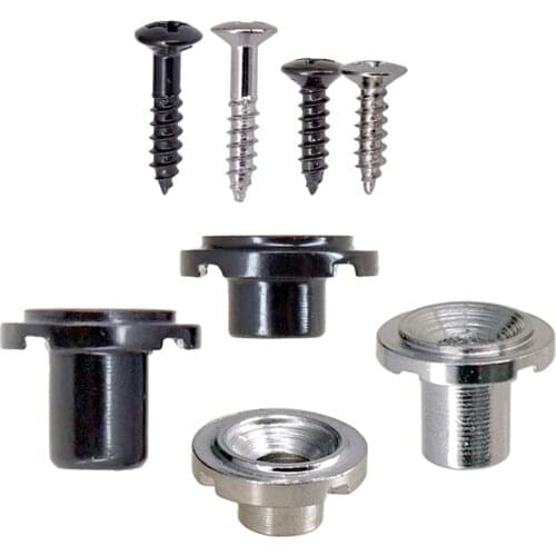 Guitar String Tree String Retainer with 2PCS Screws Round Tree String Retainer for Tele Electric Stringed Instrument Accessories