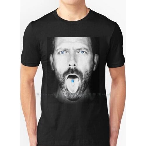 Dr. House T Shirt 100% Pure Cotton Hugh Laurie House