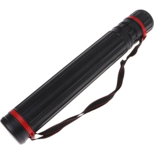 Flexible Plastic Telescopic Bluprint Document Painting Paper Storage Tube Box