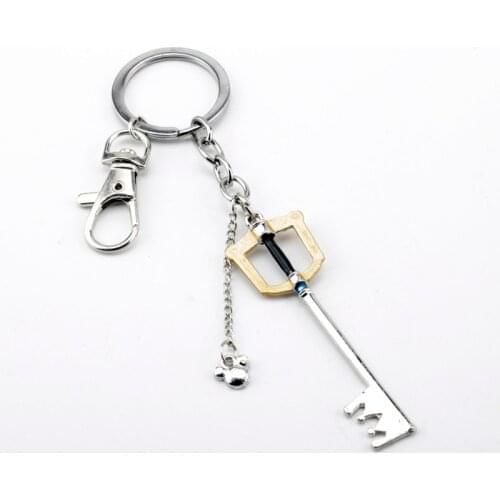 Game Kingdom Hearts Key Keyblade Crown Keychain Key Chains Pendant sora Jewelry Souvenir Chaveiro llaveros cosplay gift