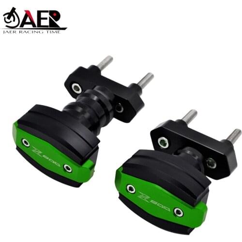 JAER Engine Crash Pads Frame Slider Guard Crash Protector for Kawasaki Z800 2013 2014 2015 2016