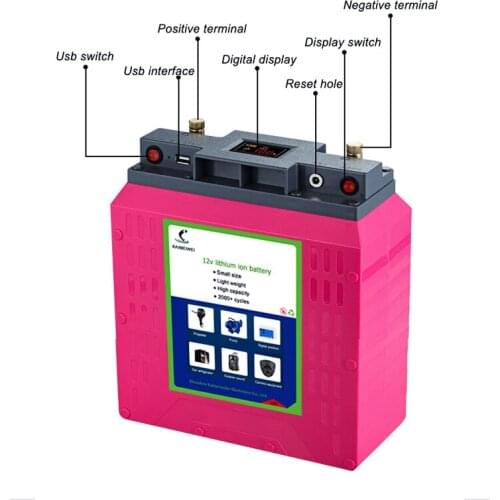 Portable Rechargeable 12v 30ah 100ah lithium ion battery 12 Volt 30ah Marine lithium ion batteries pack