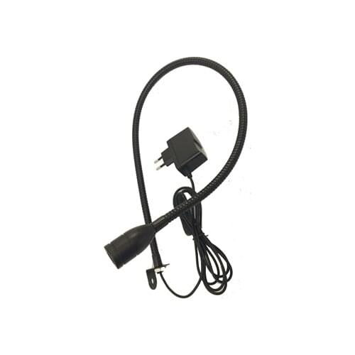 100CM LONG 2W LED HOTEL BEDSIDE READING LAMP WITH OUTLETS