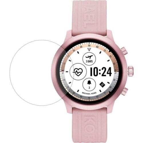 Tempered Glass Protective Film Guard For Michael Kors Access MKGO Smartwatch Screen Protector Cover Watch Protection