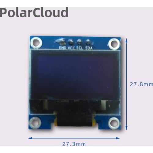 0.96 Inch OLED Display 12864 LCD Screen Module IIC Interface 12864 Module Provides The Schematic Diagram For Arduino